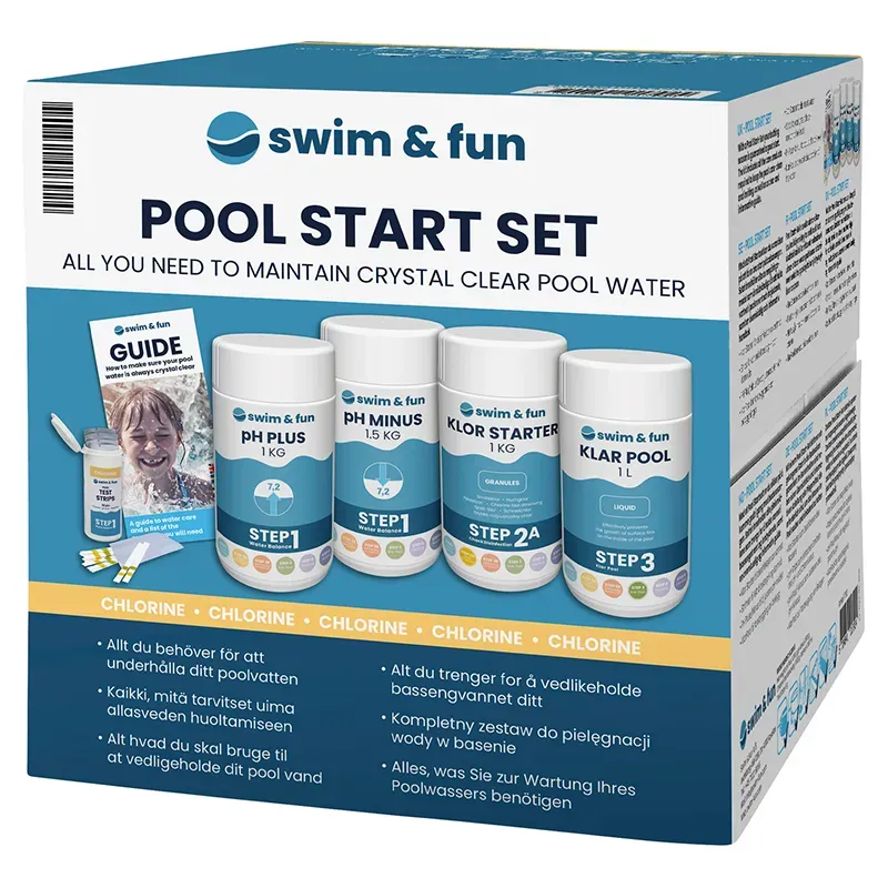 Bild 1 för Swim&Fun Pool Starter Set - Med klor