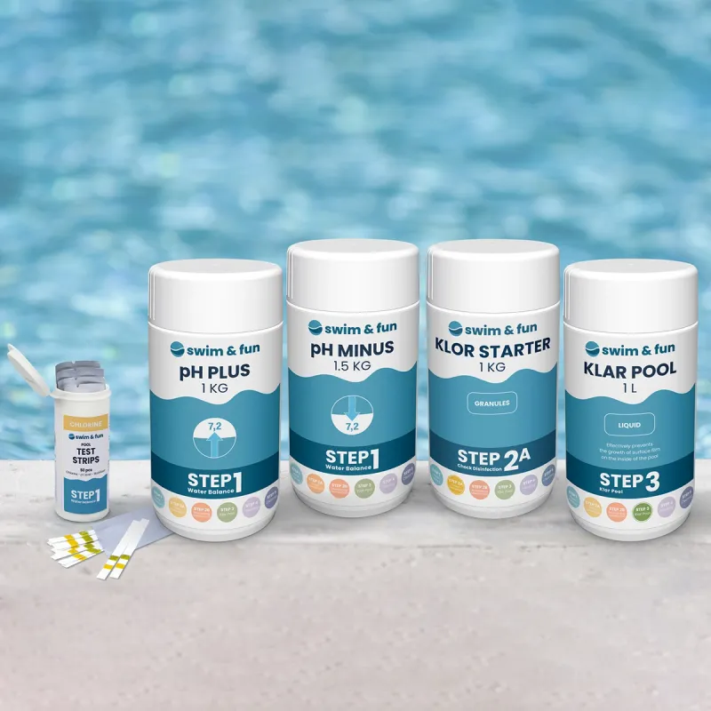 Bild 2 för Swim&Fun Pool Starter Set - Med klor