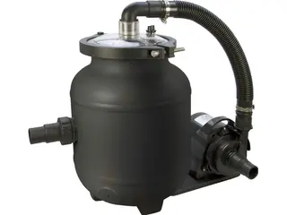 Produktfoto för Swim & Fun sandfilterpump - 100W - 4000L/t - Inkl. filterkulor