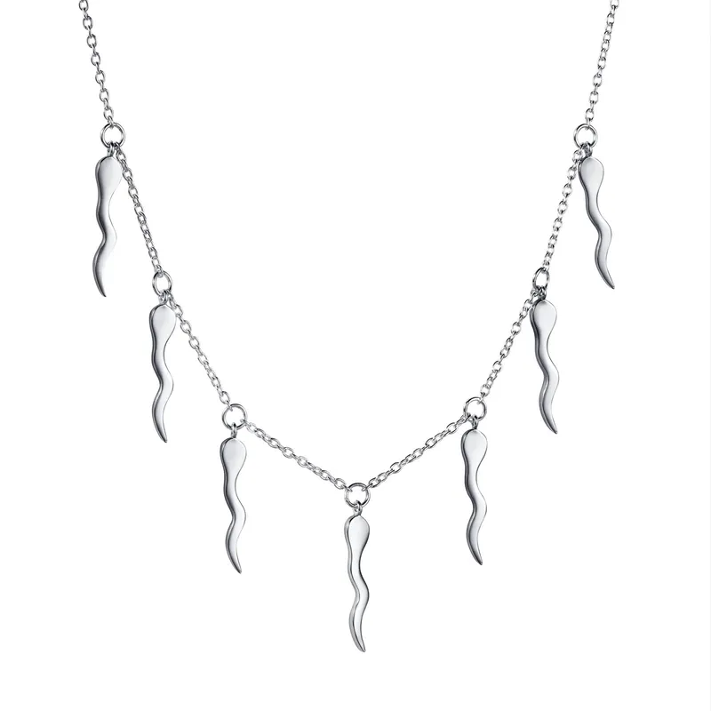 Alternativ bild 0 för Swimmers Halsband Silver