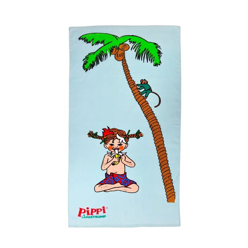 Bild 1 för Swimpy Badhandduk Pippi Söderhavet