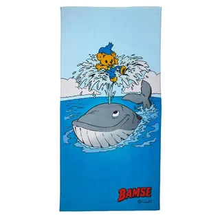 Produktfoto för Swimpy Bamse Badhandduk Val