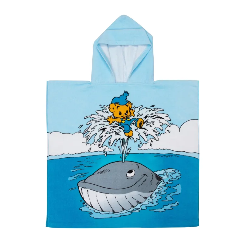 Bild 2 för Swimpy Bamse Badponcho Val