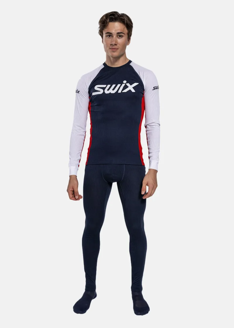 Bild 1 för Swix Racex Classic Long Sleeve M Dark Navy/Bright White