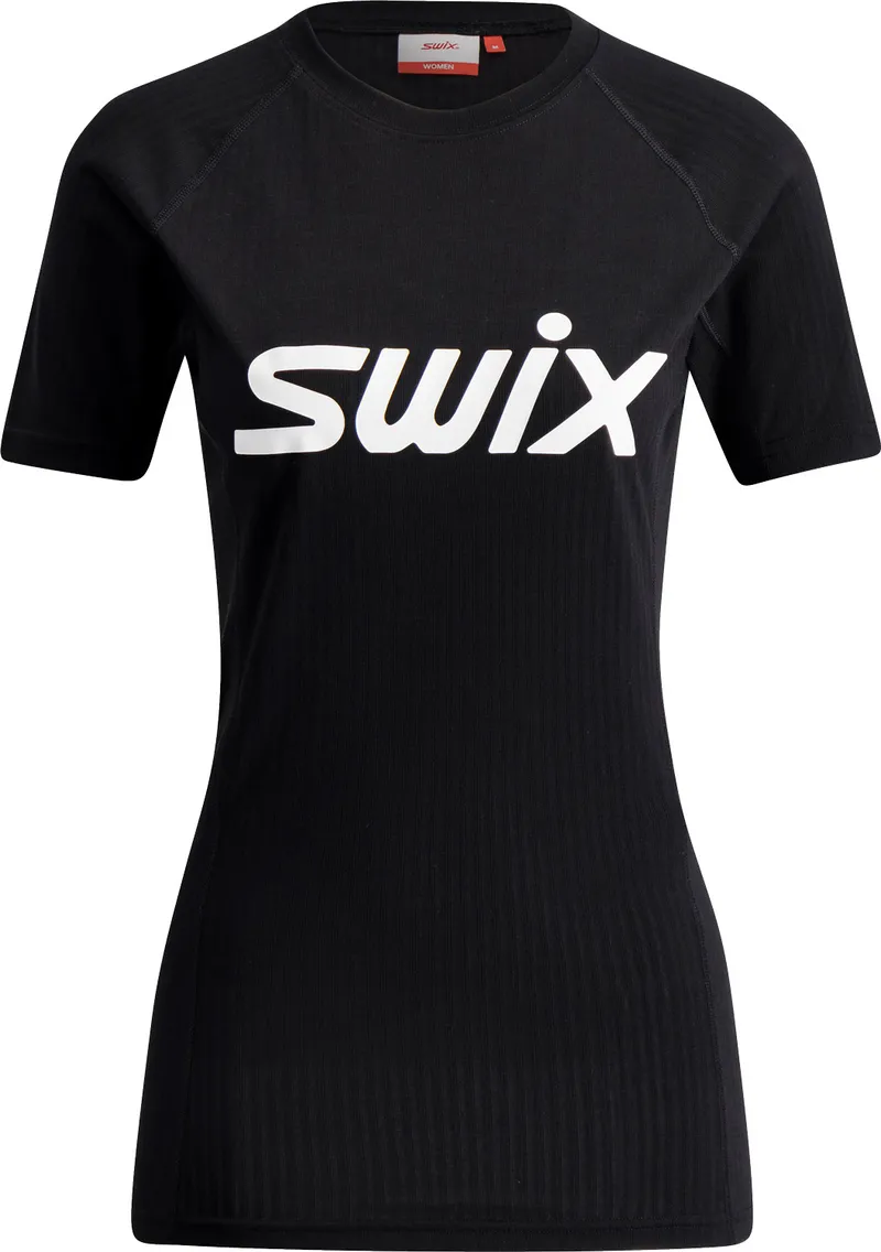 Bild 1 för Swix RaceX Classic Shortsleeve W Dam Svart L | Underställ Tröja