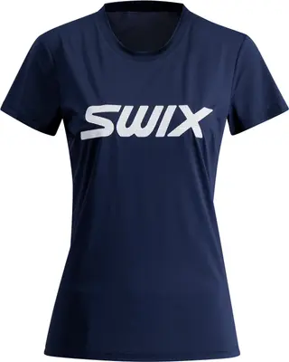 Produktfoto för Swix Relay Tee W Dam Blå L | T-shirt
