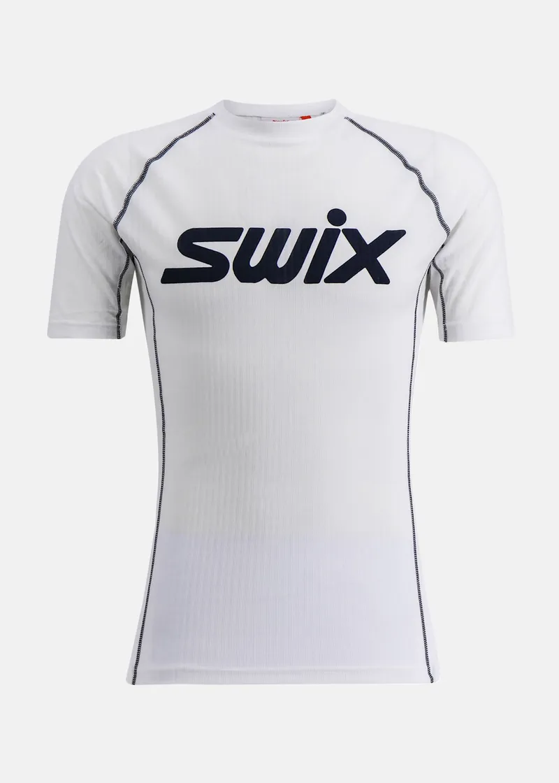 Bild 2 för Swix V Racex Classic ShortSleeve M Bright White/ Dark Navy