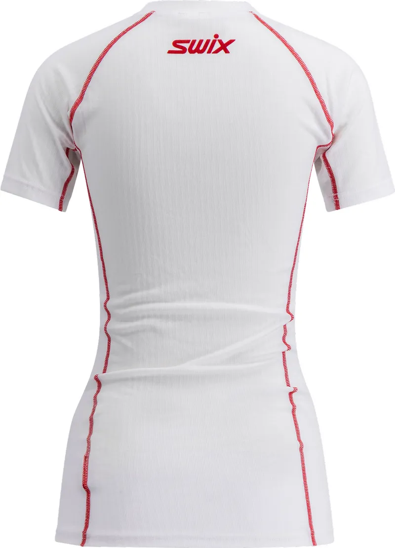 Bild 2 för Swix V Racex Classic ShortSleeve W Bright White/Swix Red