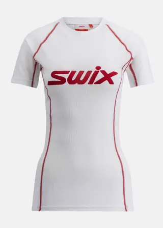 Produktfoto för Swix V Racex Classic ShortSleeve W Bright White/Swix Red
