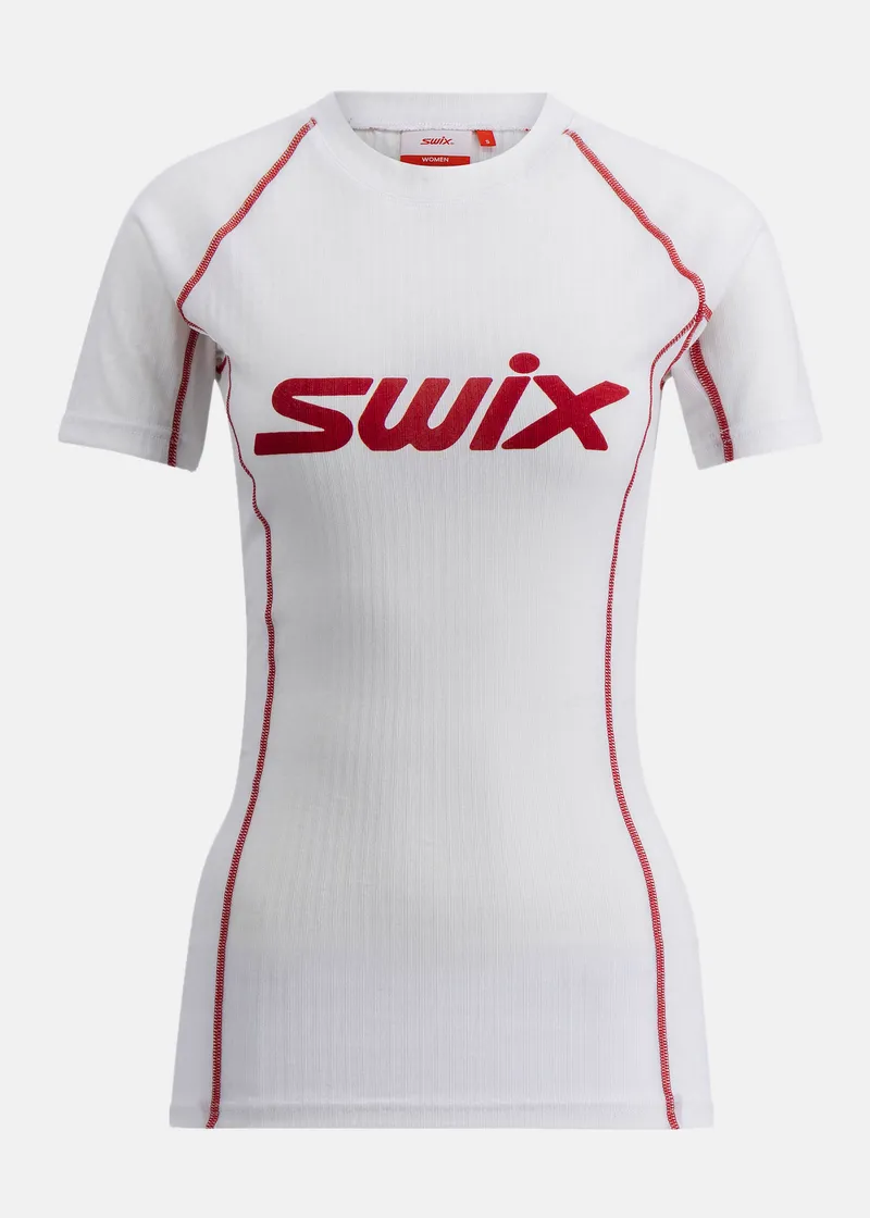 Bild 1 för Swix V Racex Classic ShortSleeve W Bright White/Swix Red