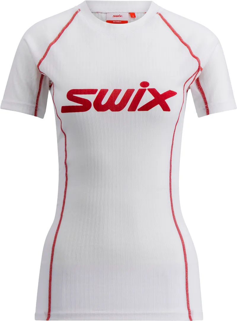 Bild 1 för Swix V Racex Classic ShortSleeve W Bright White/Swix Red