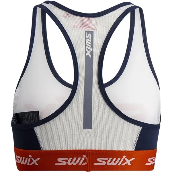 Bild 2 för Swix V Roadline Bra W Bright White/Fiery Red