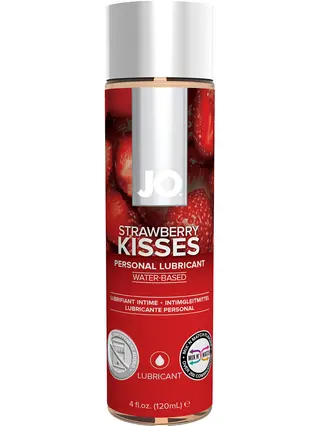 Produktfoto för System JO: H2O, Strawberry Lubricant, 120 ml