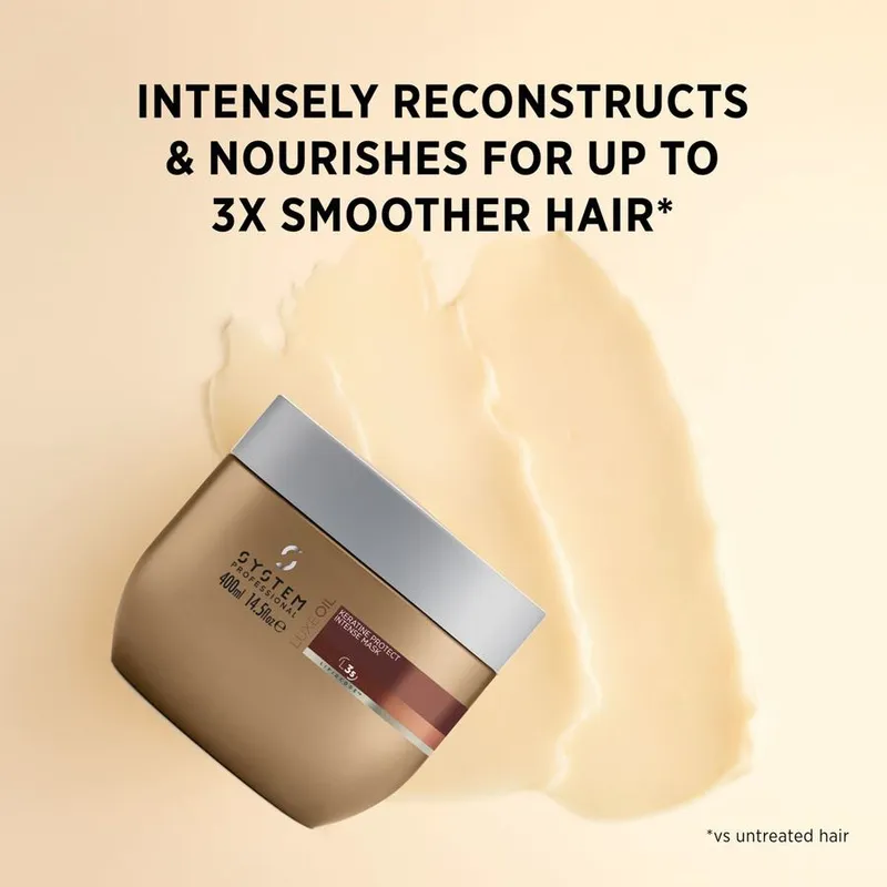 Bild 4 för System Professional LuxeOil Keratin Protect Intense Mask  400 ml