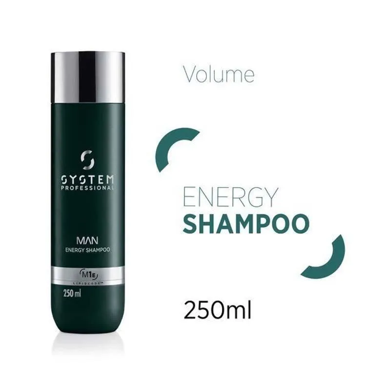 Bild 2 för System Professional System Man care SSP Man Energy Shampoo 250 ml