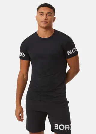 Produktfoto för T-SHIRT BJÖRN BORG SVART M | Beijerbygg Byggmaterial