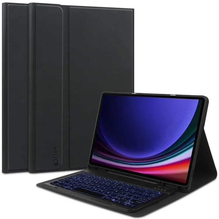 Alternativ bild 0 för Tabletskydd Tech-Protect Galaxy Tab S9 FE, med pennhållare och knappsats