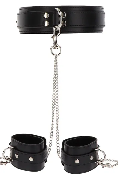 Bild 1 för Taboom Heavy Collar & Wrist Cuffs Halsband & handbojor