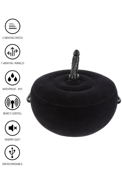 Bild 2 för Taboom Inflatable Fuck Seat With Remote Dildo