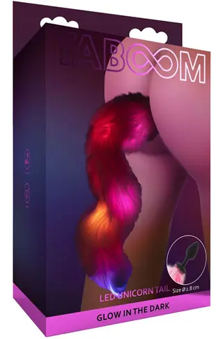 Produktfoto för Taboom LED Unicorn Tail & Buttplug