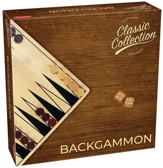 Produktfoto för Tactic Backgammon - cardbord box (ENG)