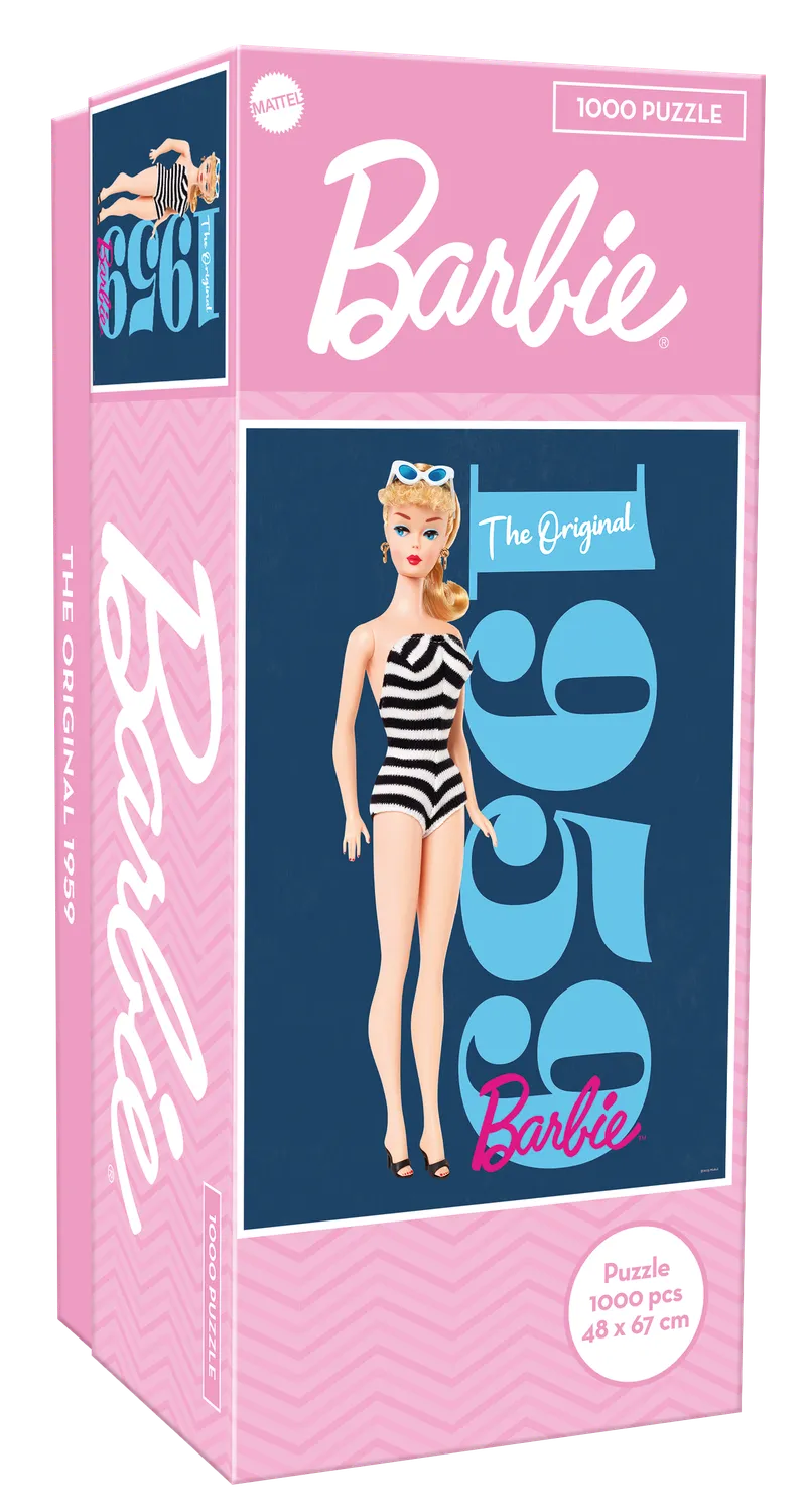 Alternativ bild 0 för Tactic Barbie The Original puzzle (1000)