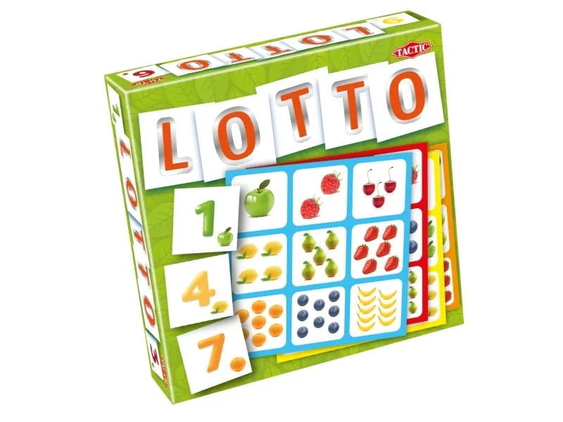 Alternativ bild 0 för Tactic Frugter og tal Lotto