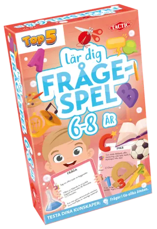 Produktfoto för Tactic Lär dig Frågespel 6-8 år