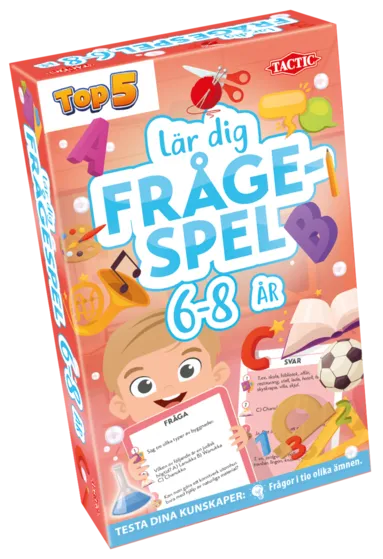 Alternativ bild 0 för Tactic Lär dig Frågespel 6-8 år