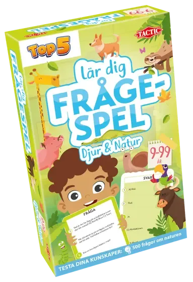 Alternativ bild 0 för Tactic Lär dig Frågespel Djur & Natur