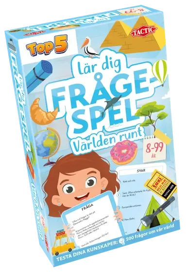 Alternativ bild 0 för Tactic Lär dig Frågespel Världen runt