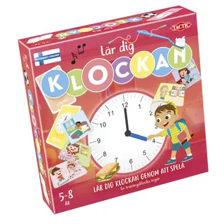 Produktfoto för Tactic Lär dig klockan