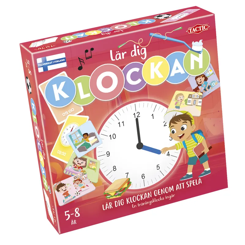 Alternativ bild 0 för Tactic Lär dig klockan