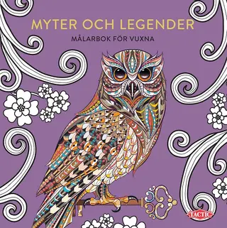 Produktfoto för Tactic Målarbok Myter och legender