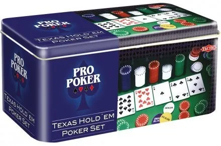 Alternativ bild 0 för Tactic Pro Poker - Texas Hold'em pokerset - kortspel