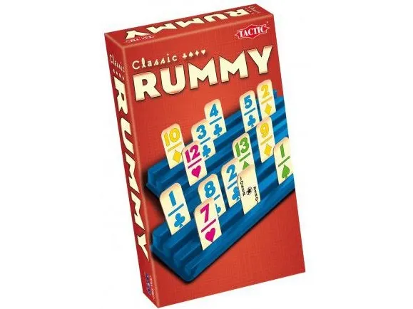 Alternativ bild 0 för Tactic Rummy resande spel
