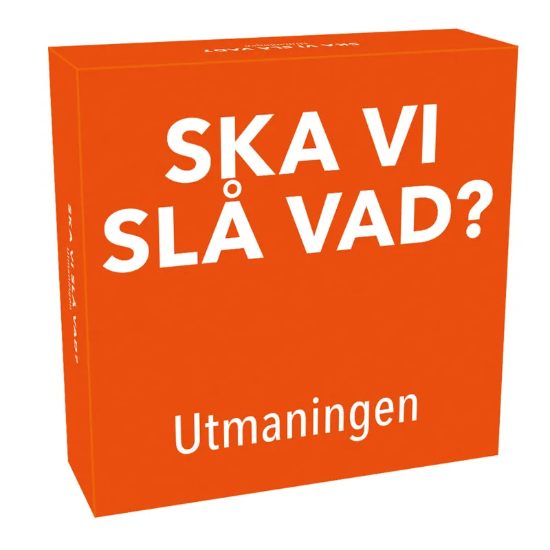 Alternativ bild 0 för Tactic Ska vi slå vad? - Utmaningen
