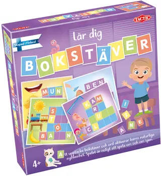 Produktfoto för TACTIC Spel Lär dig om bokstäver 4+