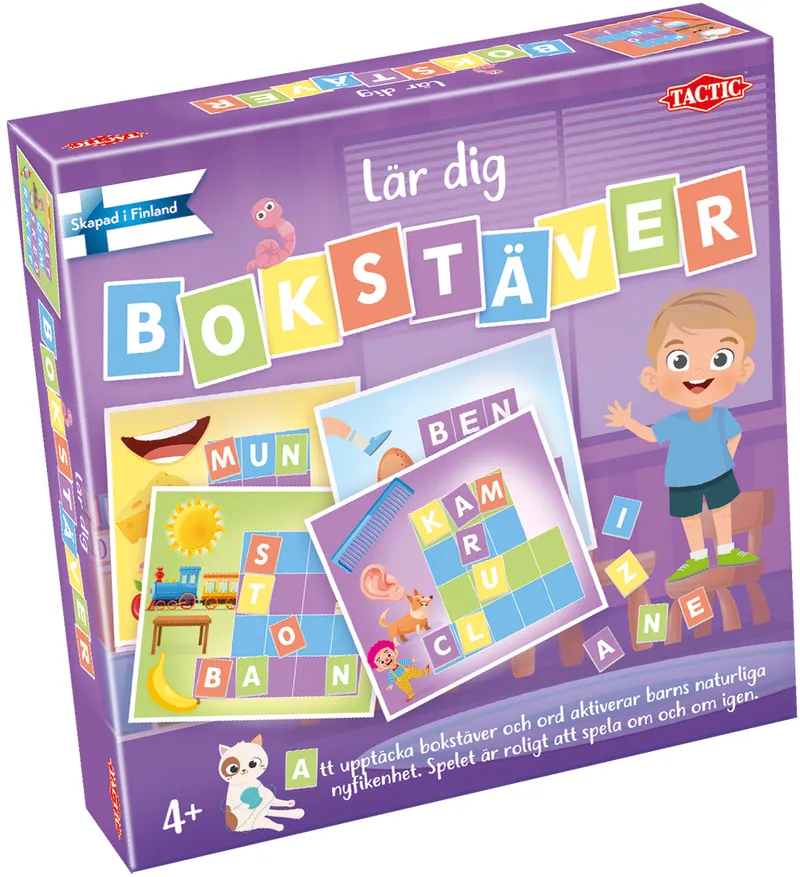 Alternativ bild 0 för TACTIC Spel Lär dig om bokstäver 4+