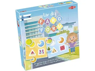 Produktfoto för TACTIC Spel Lär dig om färg och form 3+