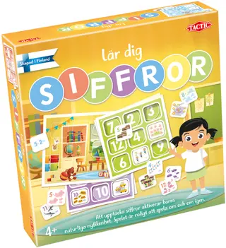 Produktfoto för TACTIC Spel Lär dig om siffror