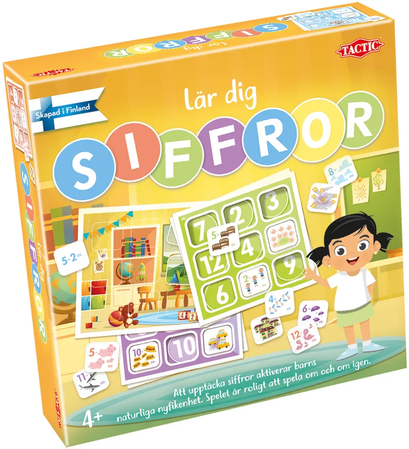 Alternativ bild 0 för TACTIC Spel Lär dig om siffror