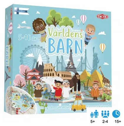 Alternativ bild 0 för TACTIC Spel Lär dig Världens barn från 5år