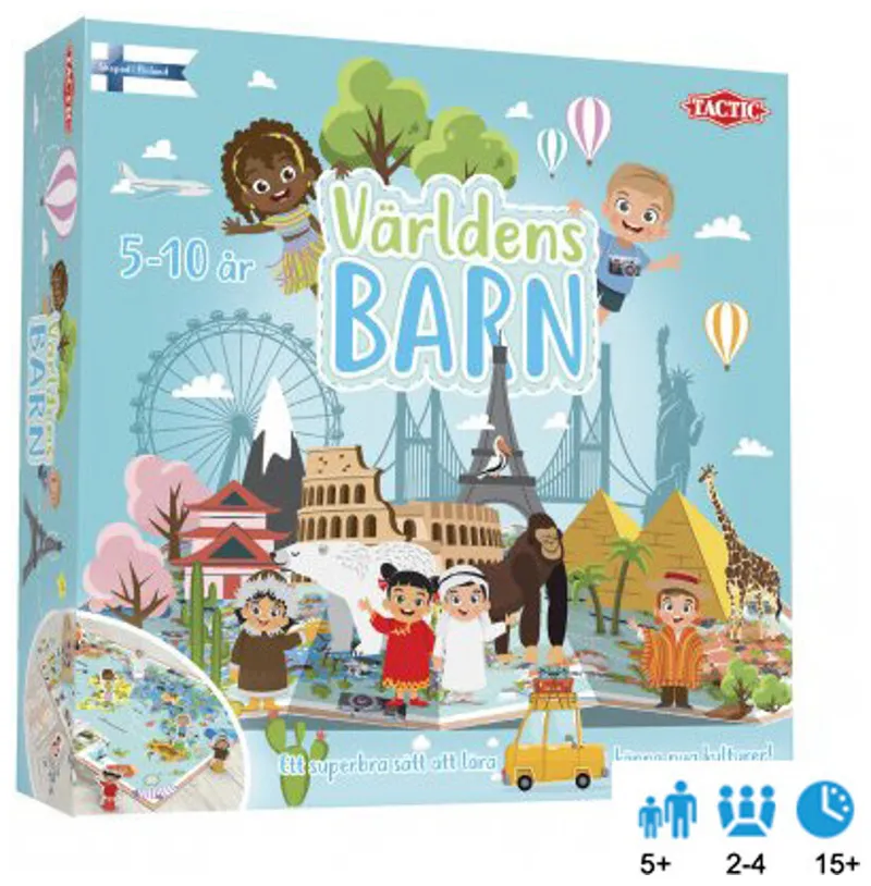 Alternativ bild 0 för TACTIC Spel Lär dig Världens barn från 5år