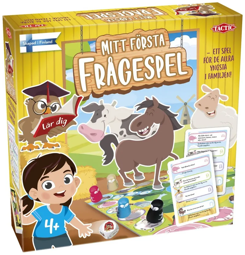 Alternativ bild 0 för TACTIC Spel Mitt första Frågespel