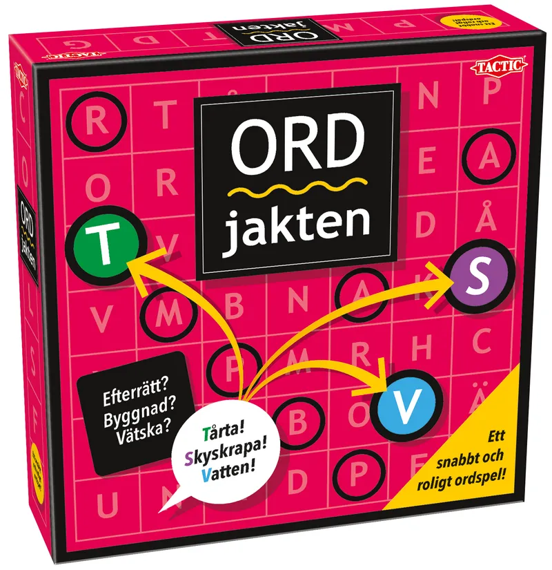 Alternativ bild 0 för TACTIC Spel Ordjakten från 8år