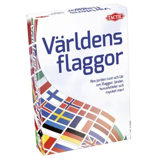 Produktfoto för TACTIC Spel Världens flaggor