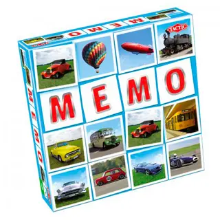 Produktfoto för Tactic Transport Memo, Kortspel, Passa ihop, 3 År