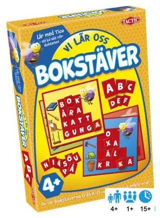 Produktfoto för Tactic Vi Lär Oss Bokstäver