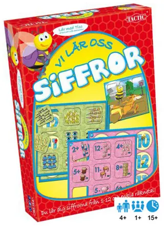 Produktfoto för Tactic Vi Lär Oss Siffror